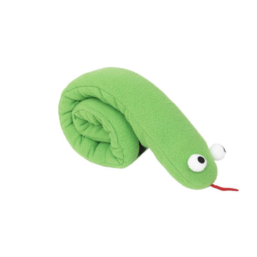 INDIE & SCOUT SNUFFLE SNAKE GREEN ONE SIZE