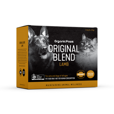 ORGANIC PAWS ORIGINAL BLEND LAMB 2.2KG