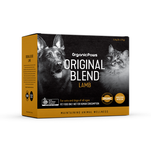 ORGANIC PAWS ORIGINAL BLEND LAMB 2.2KG