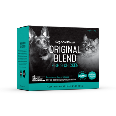 ORGANIC PAWS ORIGINAL BLEND FISH & CHICKEN 2.2KG