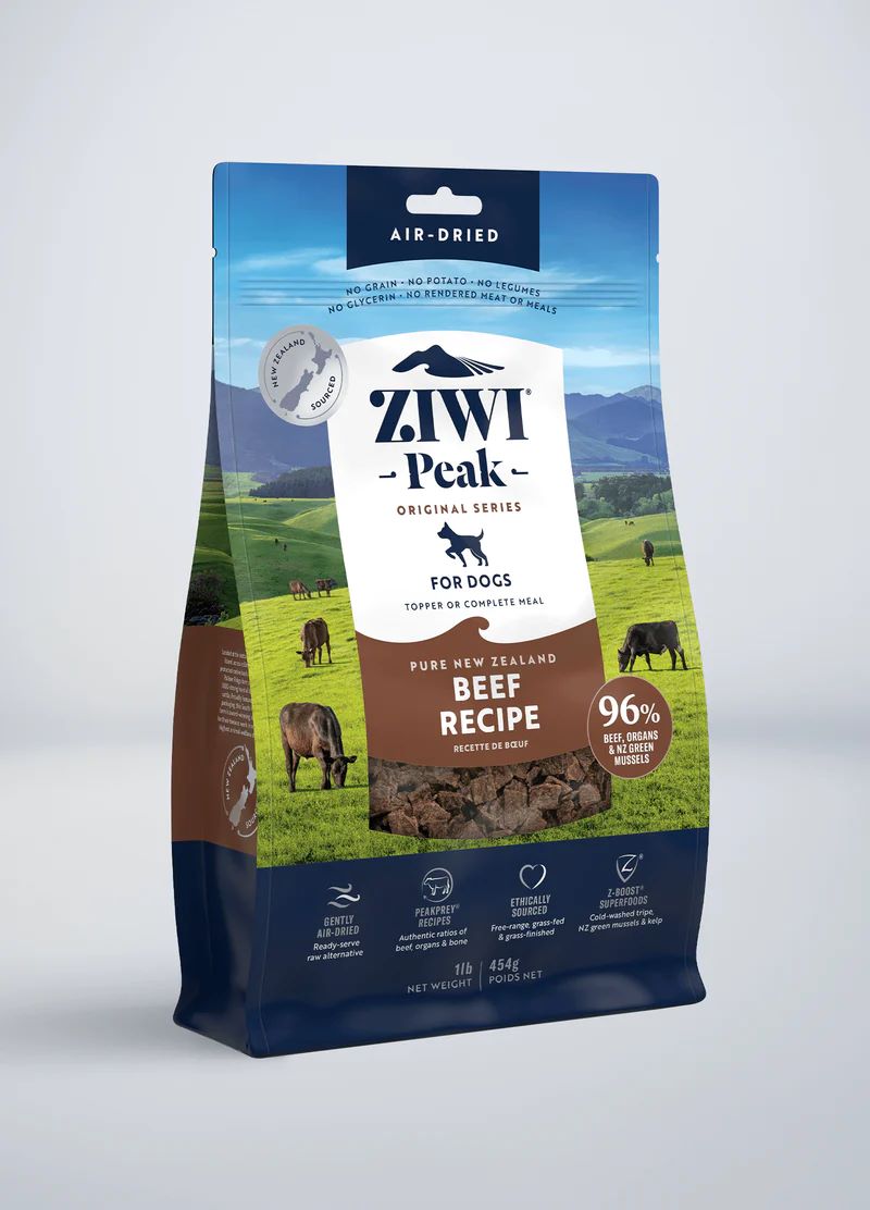 ZIWI DOG FOOD BEEF 454G