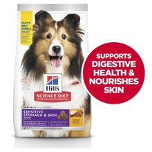 Load image into Gallery viewer, HILL&#39;S SCIENCE DIET SENSITIVE STOMACH &amp; SKIN ADULT DRY DOG FOOD 1.81KG