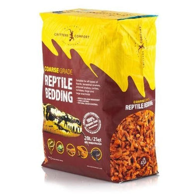 REPTILE ONE CRITTERS COMFORT BEDDING COURSE 20L